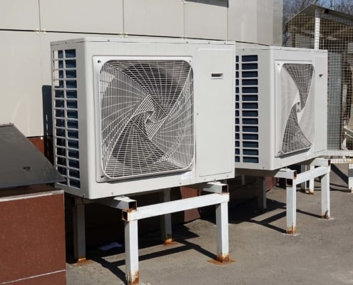 Outdoor HVAC units