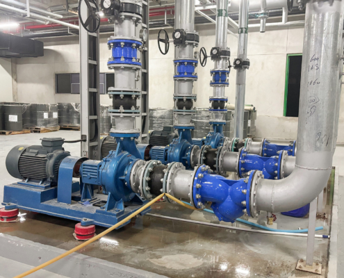 Industrial plumbing systems