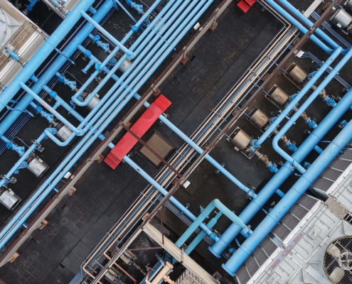 Massive data center cooling tower system
